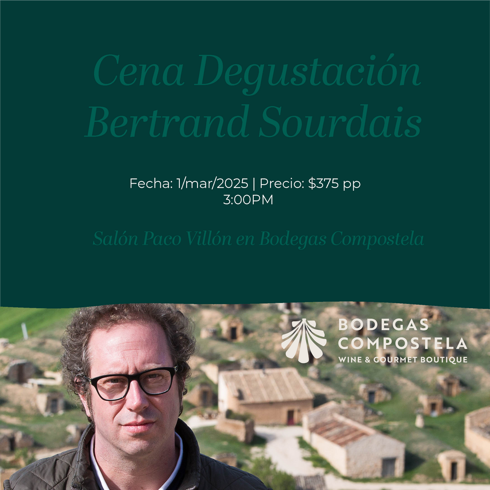 
                  
                    DEGUSTACIÓN: BERTRAND SOURDAIS
                  
                